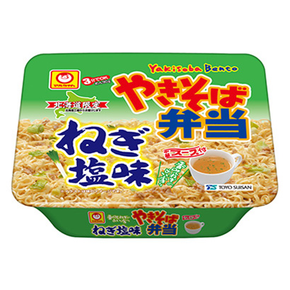 麻辣炒面便當蔥咸味東洋水產(chǎn)面類包裝設(shè)計(圖1)