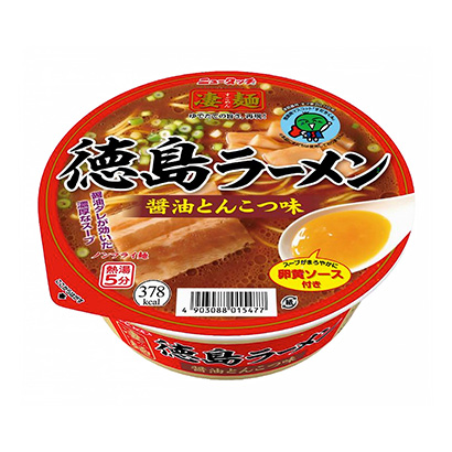 新觸摸厲害面德島拉面醬油拳頭味山田面類包裝設(shè)計(jì)(圖1)