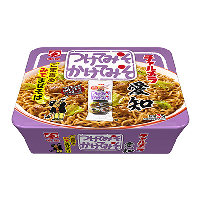 明星辣醬愛知醬醬香蕎麥面明星食品面類包裝設(shè)計(圖1)