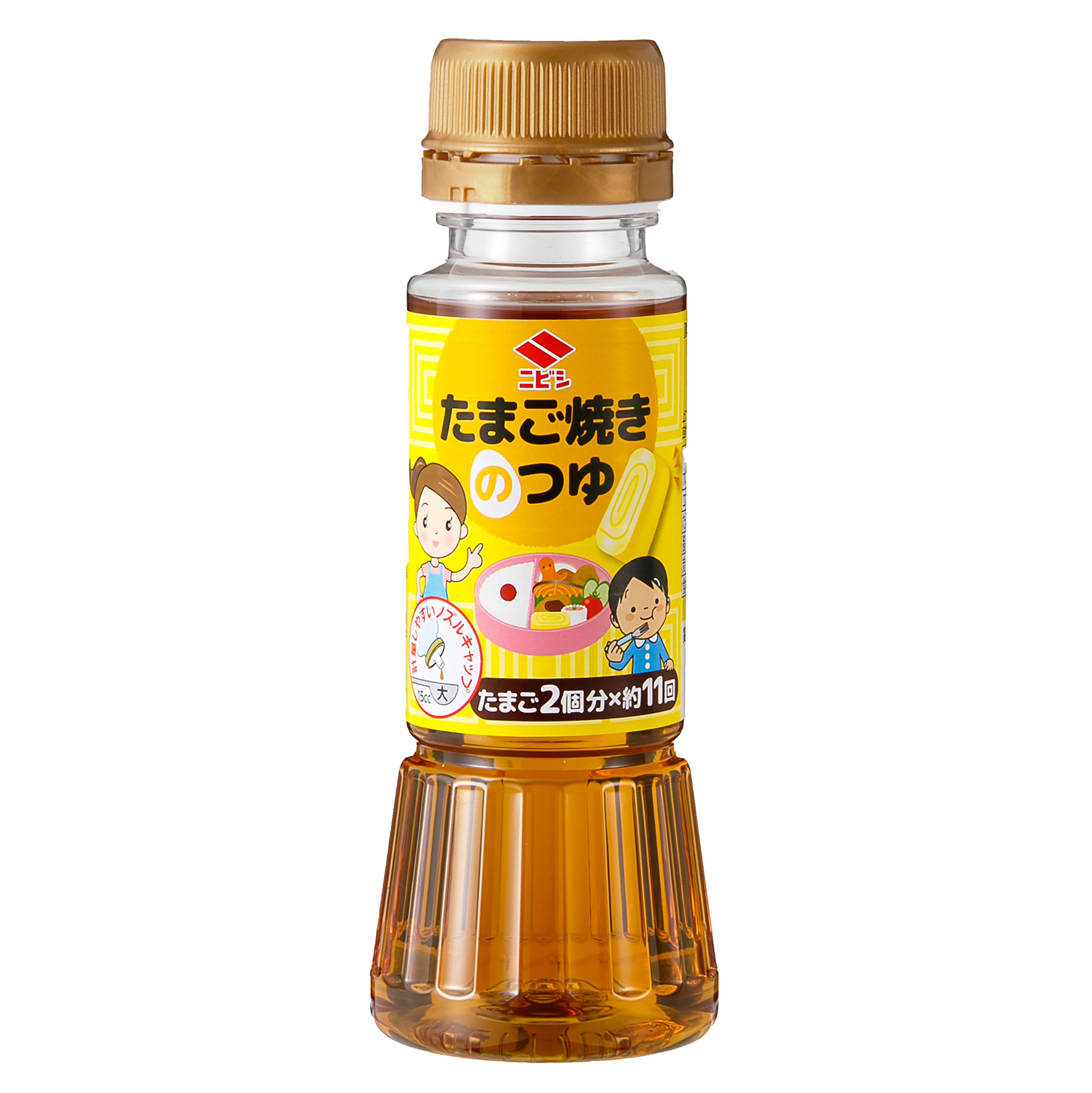 煎雞蛋的湯汁尼比西醬油調味料包裝設計(圖1)