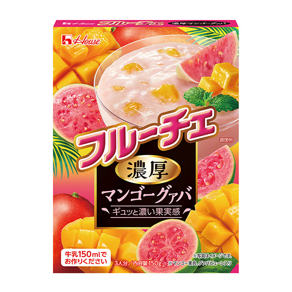 果切濃厚芒果番石榴包裝設(shè)計(jì)欣賞(圖1)