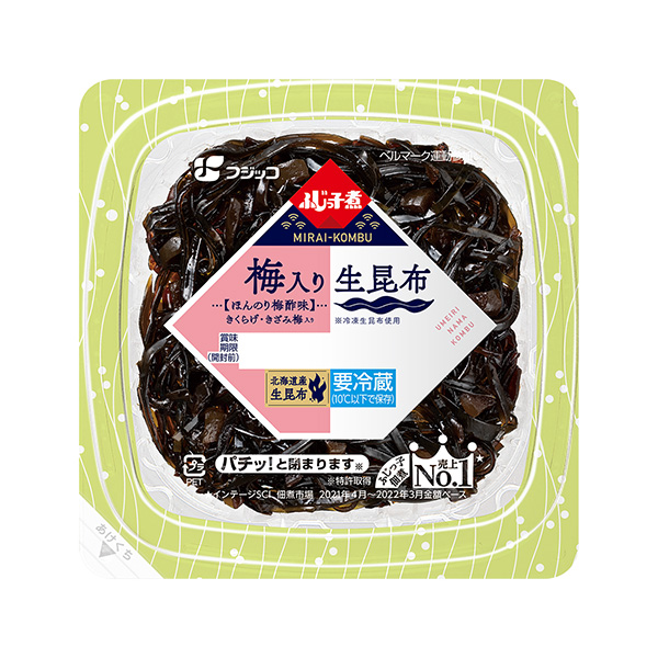 藤子煮MIRAI 入梅生海帶包裝設計欣賞(圖1)