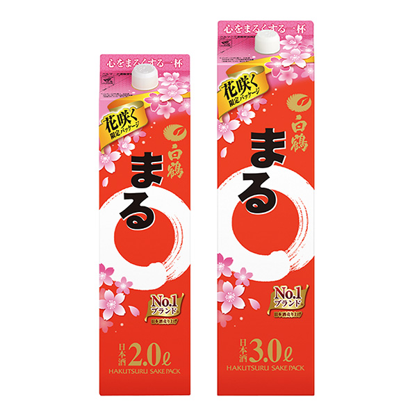 白鶴鮭魚包圓開花限定包裝包裝設(shè)計(jì)欣賞(圖1)