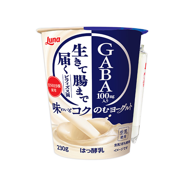 口感醇厚的酸奶日本露娜食品飲料包裝設(shè)計(jì)(圖1)