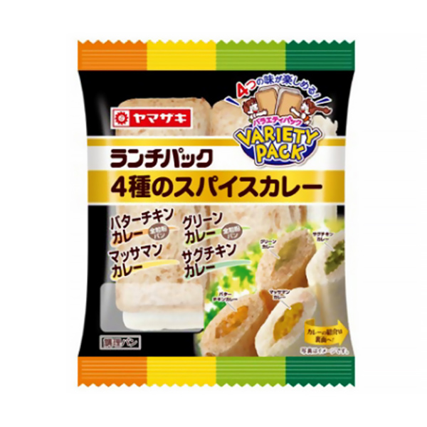 午飯包種香料咖喱山崎制面包食品飲料包裝設(shè)計(jì)(圖1)