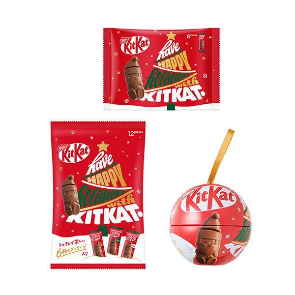 包裝設(shè)計欣賞工具包切割＜假日圣誕老人＞ (雀巢日本) (圖1)