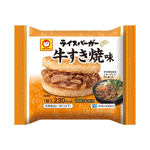 包裝設(shè)計(jì)欣賞馬爾先生米飯漢堡＜牛肉火鍋燒烤＞ (東洋水產(chǎn)) (圖1)