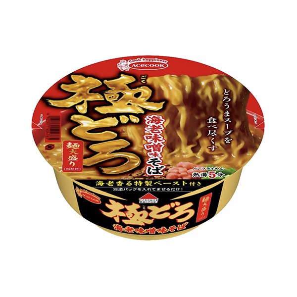 包裝設計欣賞極泥蝦味噌蕎麥面大份( Accock ) (圖1)