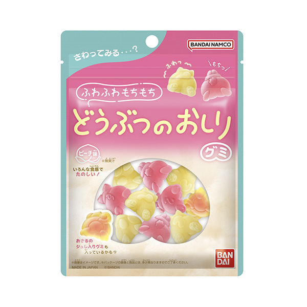 包裝設(shè)計(jì)欣賞軟糯糯的臀部橡皮糖(萬代) (圖1)